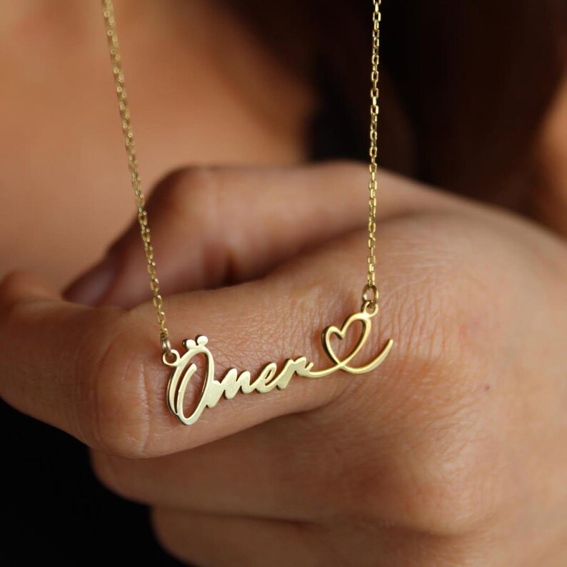 Custom Single Name Necklace