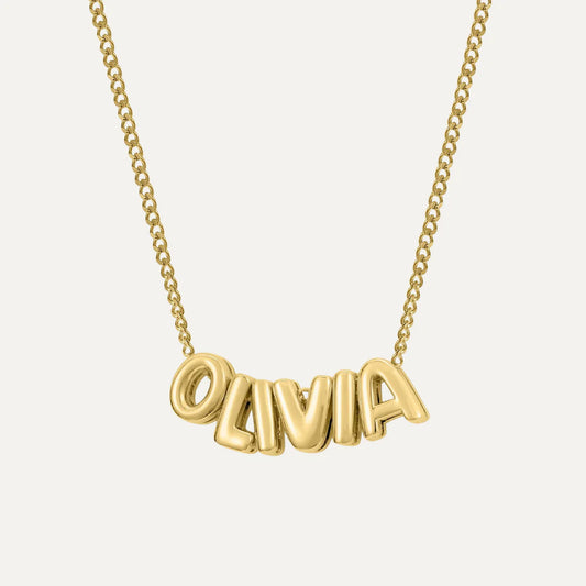 Bubble Name Necklace - Buy 1 Get 2 Free