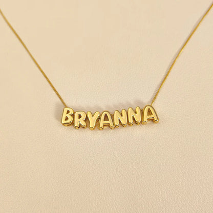 Bubble Name Necklace - Buy 1 Get 2 Free