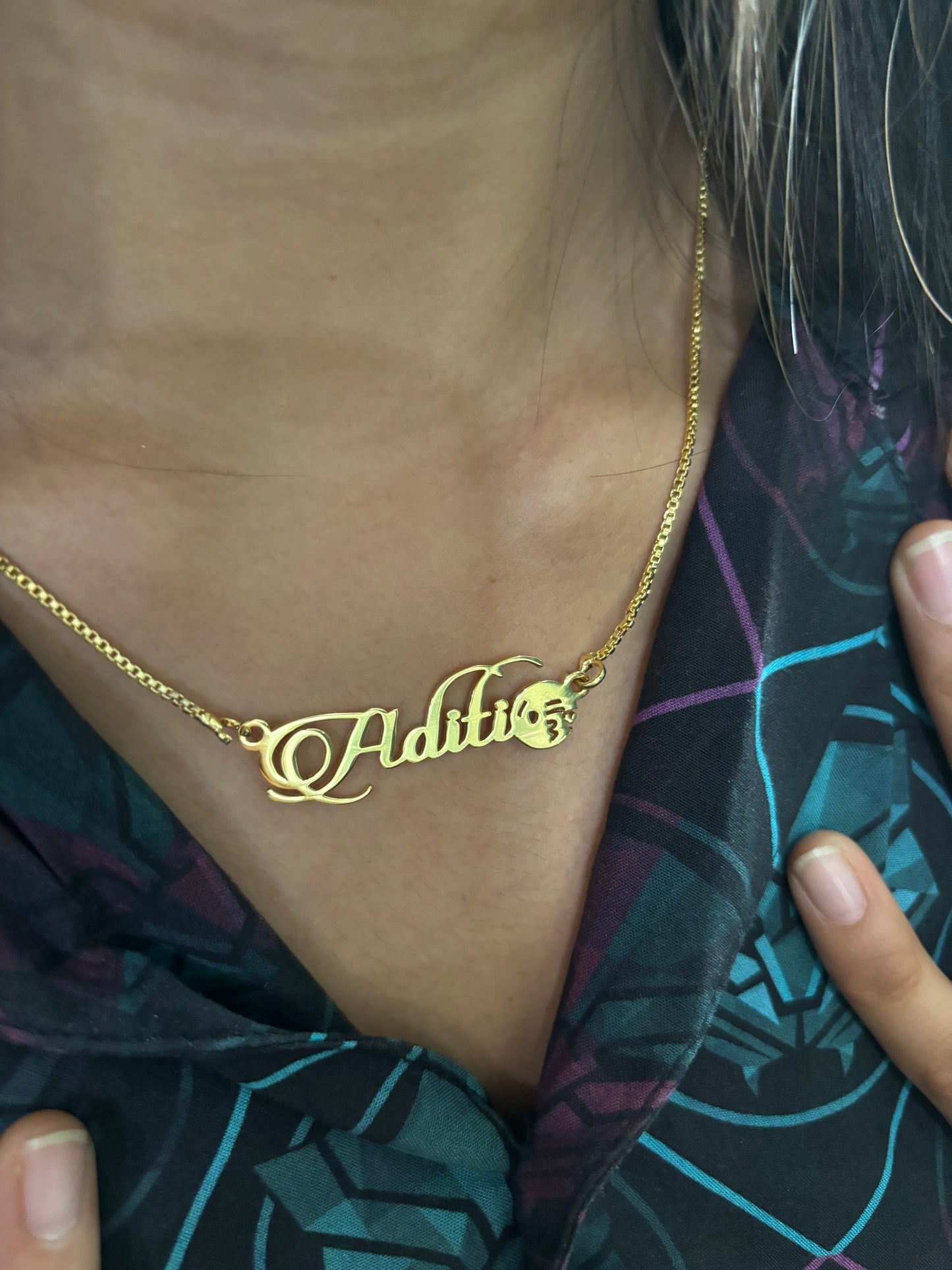 Emoji Name Necklace