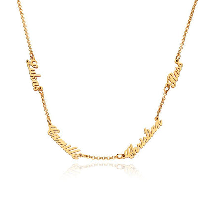 Multiple Name Necklace